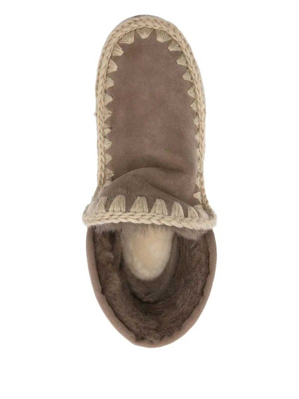 MOU: ブーティー online - アンクルブーツ - グレー