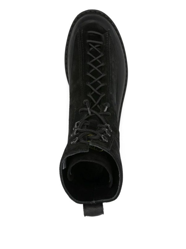 アンクルブーツ - 黒 shop online: STONE ISLAND