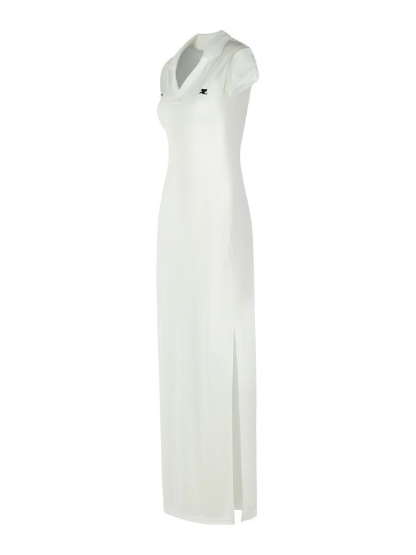 The Best Shops Courreges: short dresses - White Polyester Dress
