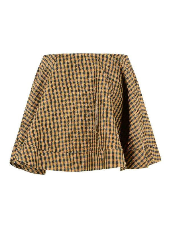 GANNI: ニーレングススカート＆ミディ丈 online - 膝丈/ミディスカート - ブラウン