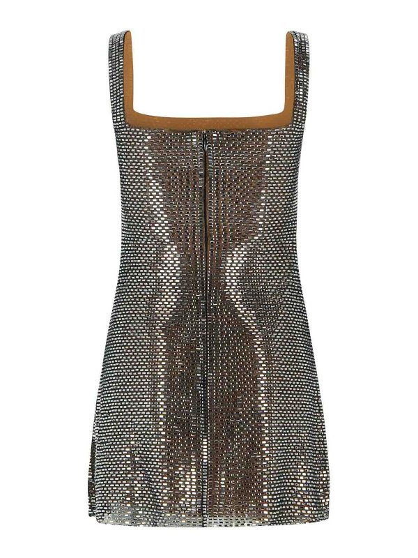 Self Portrait: ニーレングスドレス online - 膝丈ドレス - グレー