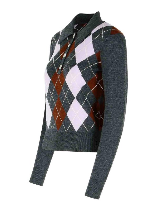 The Best Shops Self Portrait: クルーネック - クルーネック - グレー