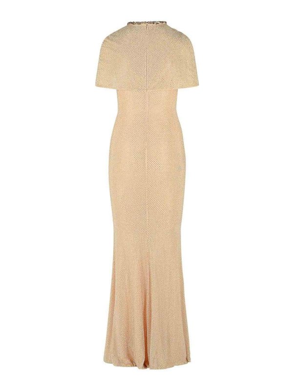 Self Portrait: ニーレングスドレス online - 膝丈ドレス - クリーム