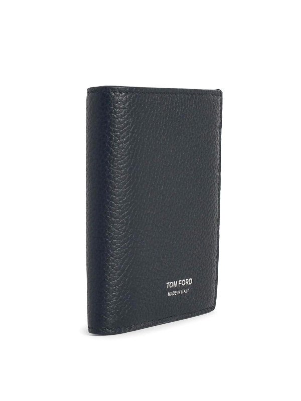 The Best Shops TOM FORD: wallets & purses - Black Leather Cardholder