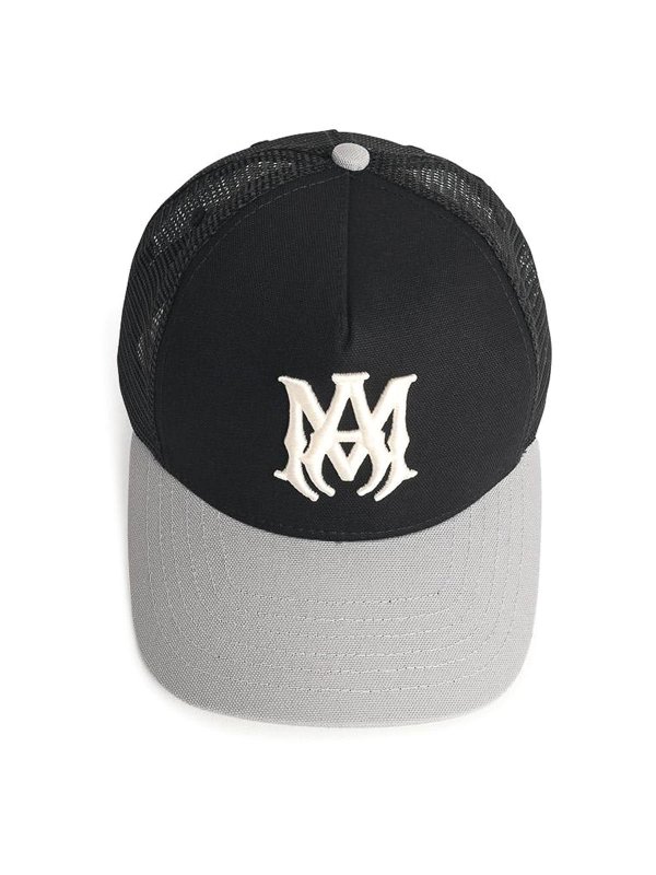 AMIRI: hats & caps - Black Cotton Cap