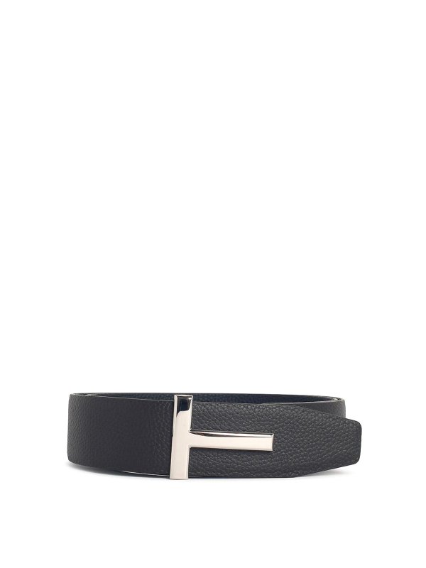 TOM FORD: belts - Brown Leather Belt
