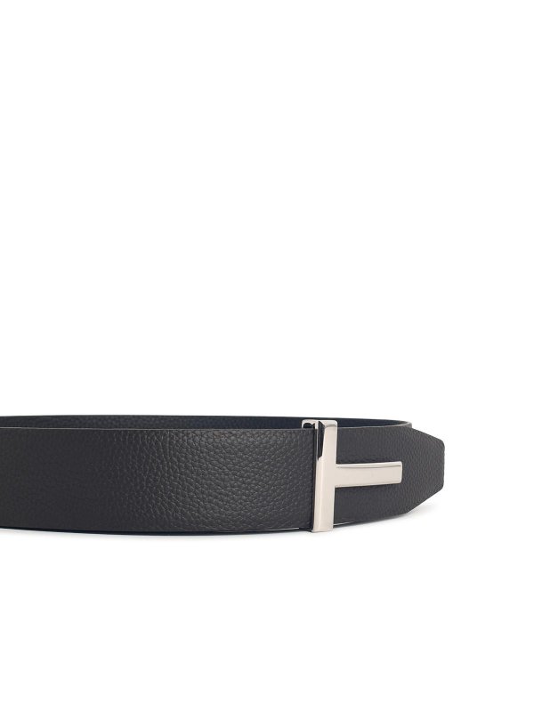 The Best Shops TOM FORD: belts - Brown Leather Belt