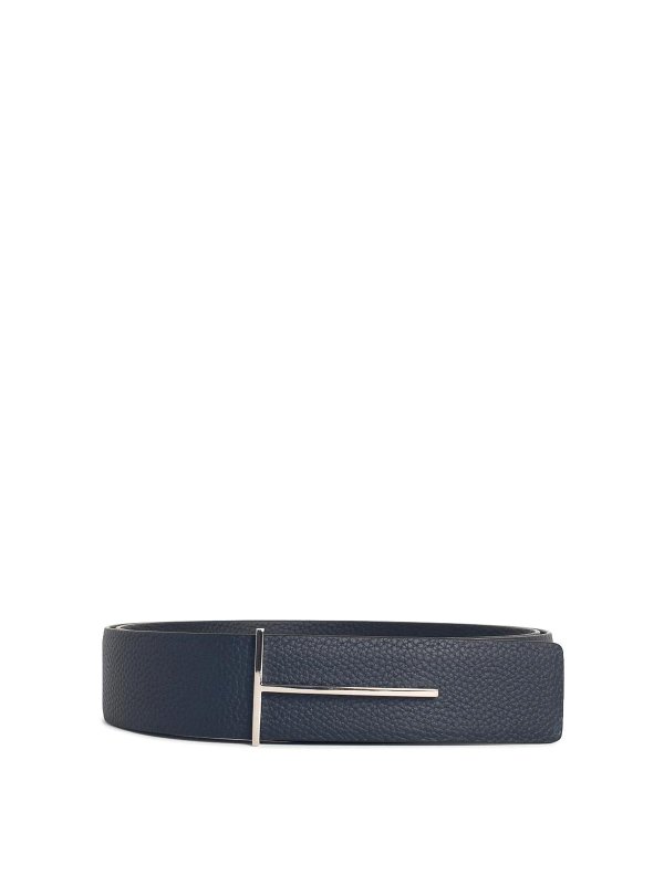 TOM FORD: Ceintures - Ceinture - Bleu Foncé