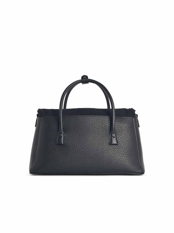 The Best Shops Maison Margiela: Sacs à main - Sac Cabas - Noir