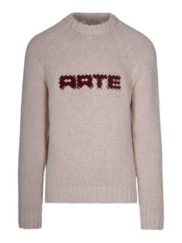 ARTE: crew necks - Round Neck Sweater