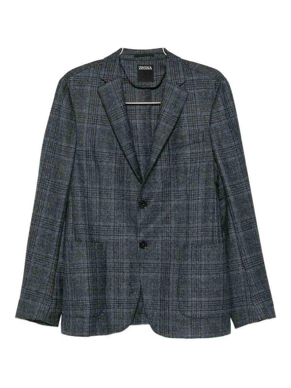 ZEGNA: Blazer - Blazer - Grün