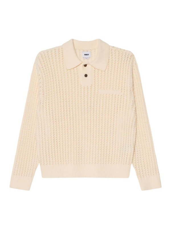 OBEY: polo shirts - Duane Polo Sweater