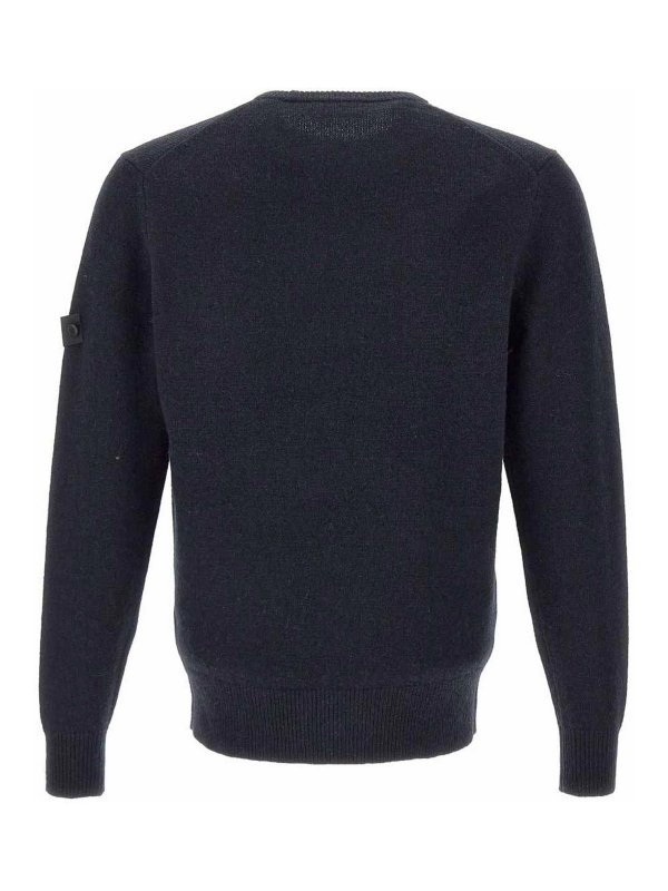 PEUTEREY: crew necks online - Sweater With Application