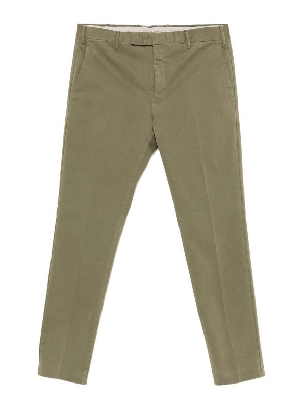 PT TORINO: Pantalones casual - Pantalón Casual - Verde