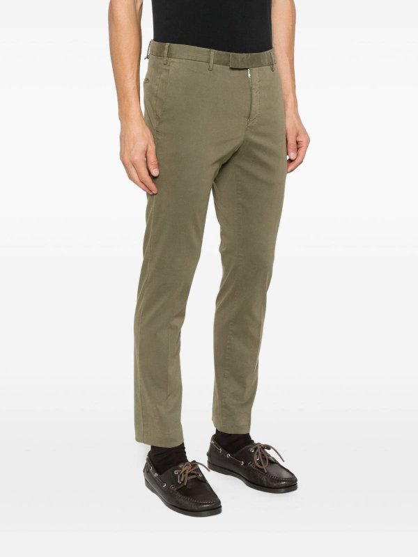 PT TORINO: Pantalones casual online - Pantalón Casual - Verde
