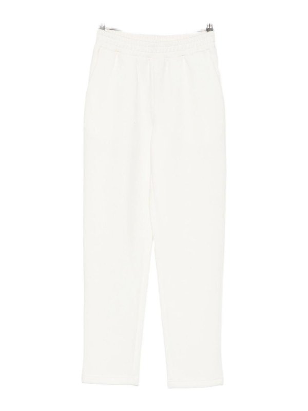 TWINSET: Pantalones casual - Pantalón Casual - Blanco