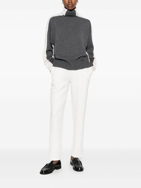 TWINSET: Pantalones casual online - Pantalón Casual - Blanco