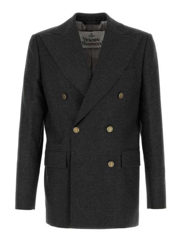 VIVIENNE WESTWOOD: Blazer - Blazer - Grau