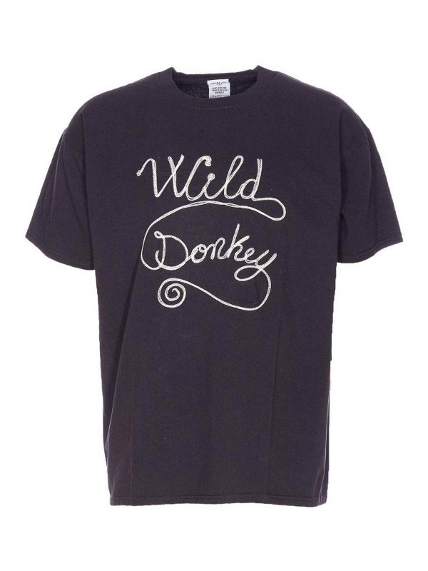 WILD DONKEY: Camisetas - Camiseta - Negro