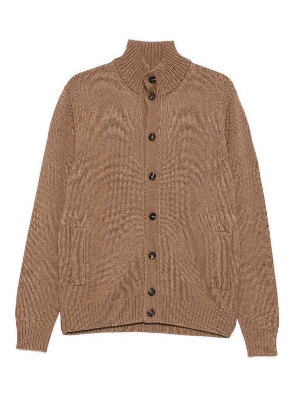 ZANONE: Cuellos altos y polos - Suéter Con Cuello Alto - Marrón