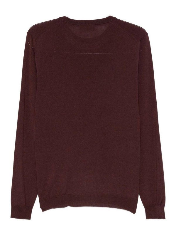 ZANONE: Suéteres con cuello pico online - Suéter Cuello Redondo - Marrón