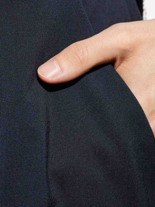 VIVIENNE WESTWOOD buy online Wide Leg Wool Trousers