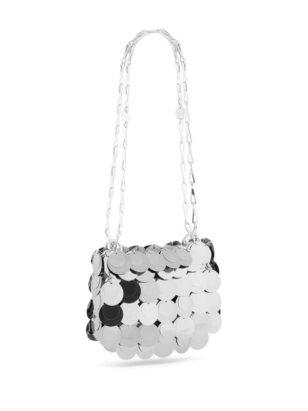 Bolso Shopping - Plata shop online: RABANNE