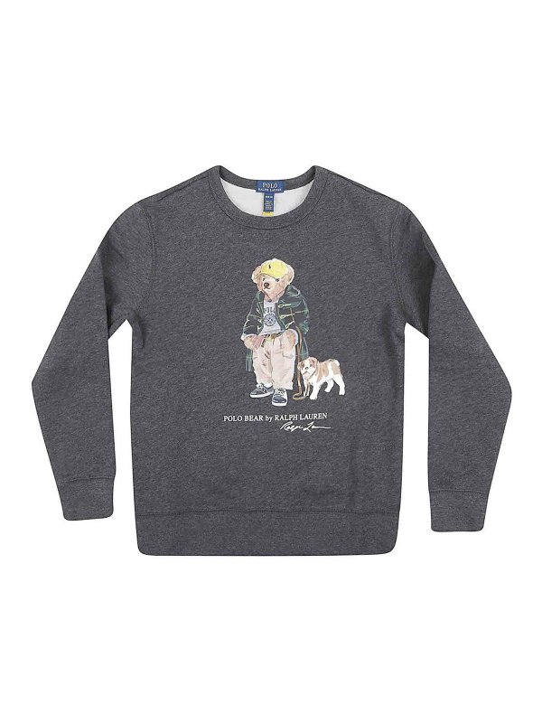 RALPH LAUREN: スウェット＆セーター - スウェットシャツ/セーター - グレー