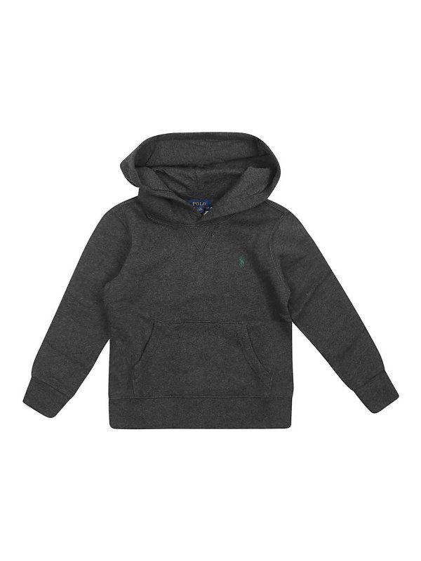 RALPH LAUREN: Sudaderas y suéteres - Sudadera - Gris