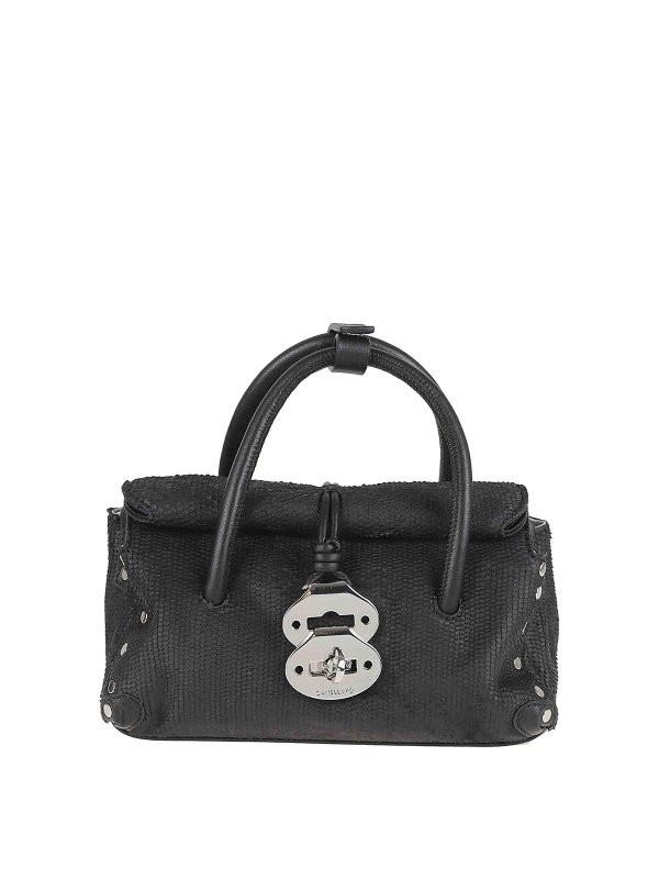 ZANELLATO: トートバッグ - トートバッグ - 黒