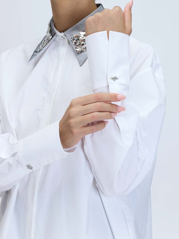 GENNY buy online Crystal Collar Shirt