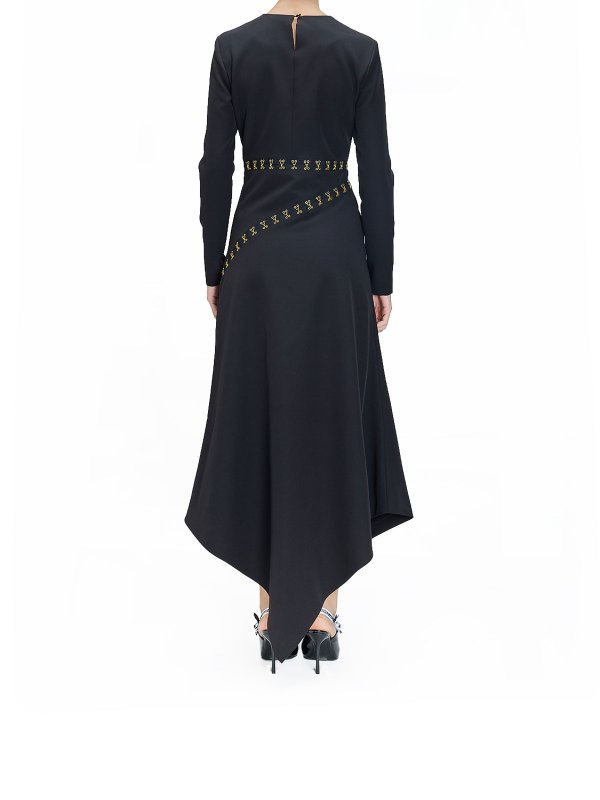 膝丈/ミディスカート - 黒 shop online: JUST CAVALLI