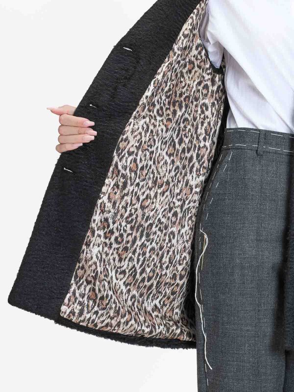 JUST CAVALLI buy online 毛皮/ムートンコート - 黒