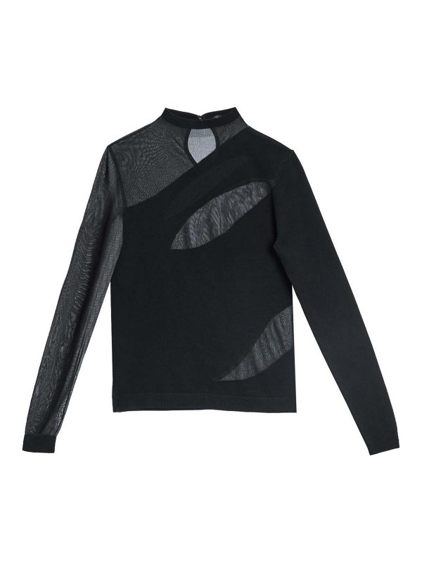 JUST CAVALLI: shirts - See Through shirt