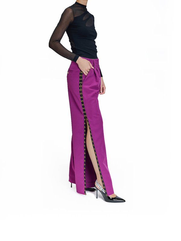 The Best Shops JUST CAVALLI: Pantalons casual - Pantalons Décontractés - Violet