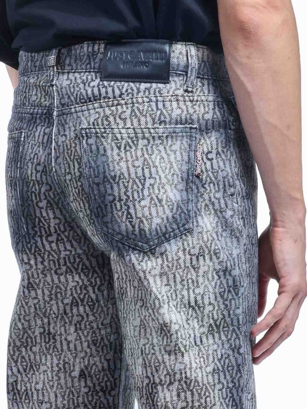 JUST CAVALLI buy online Jean Droit - Multicolore