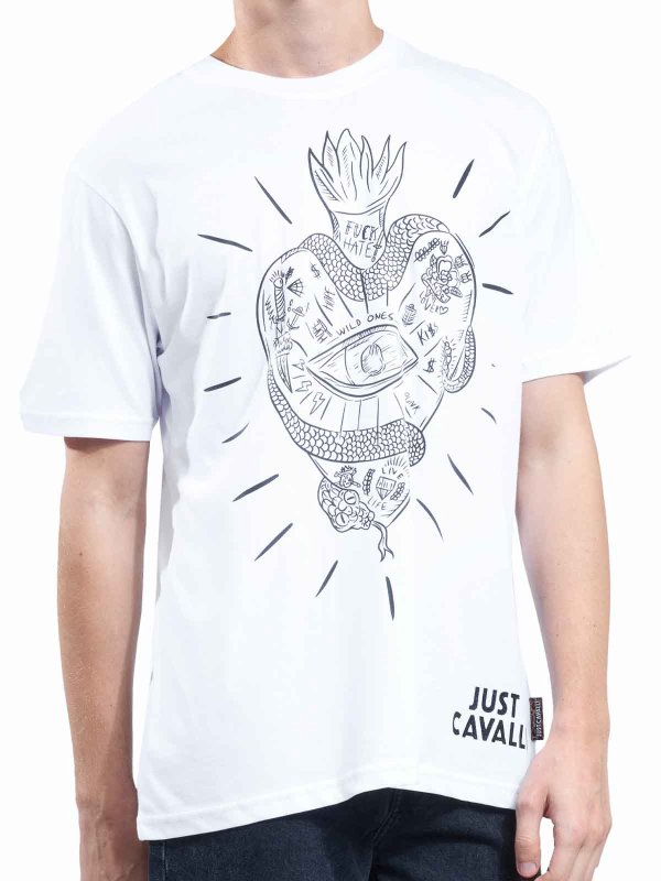 JUST CAVALLI buy online T-Shirt - Weiß