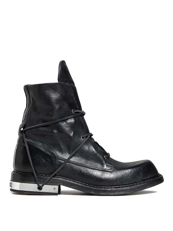 BIKKEMBERGS: Bottes - Bottes - Noir