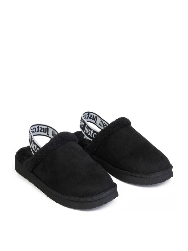 The Best Shops JUST CAVALLI: Zapatos chinelas - Chinelas - Negro