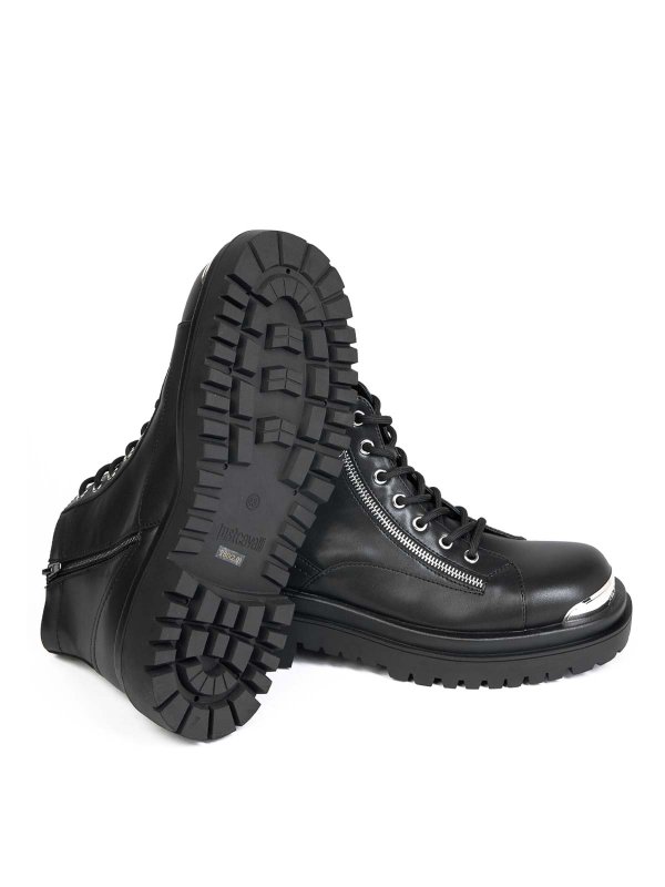 Bourne Zip Ankle Boot shop online: JUST CAVALLI