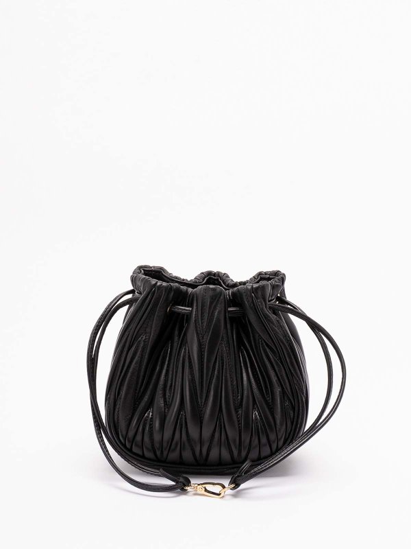 MIU MIU: clutches online - `Matelass` Nappa Leather Pouch