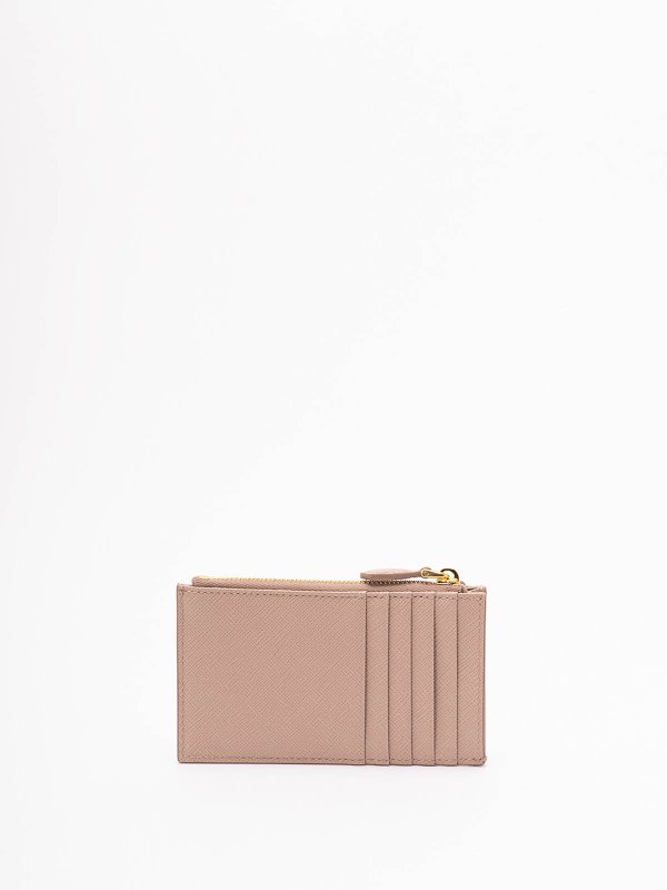 PRADA: wallets & purses online - Saffiano Leather Card Holder