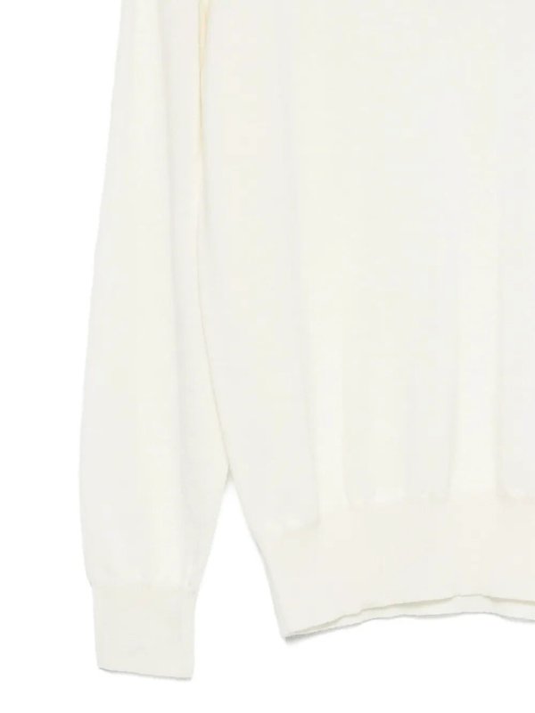 The Best Shops ALTEA: Rollkragenpullover  und Polo-Ausschnitt - Rollkragenpullover - Weiß