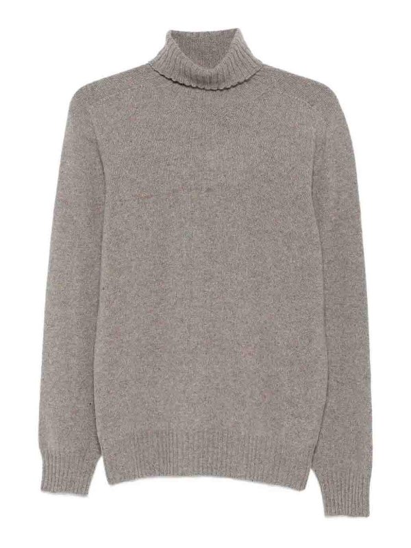 ALTEA: Turtlenecks & Polo necks - Long Sleeve Turtle-Neck Sweater