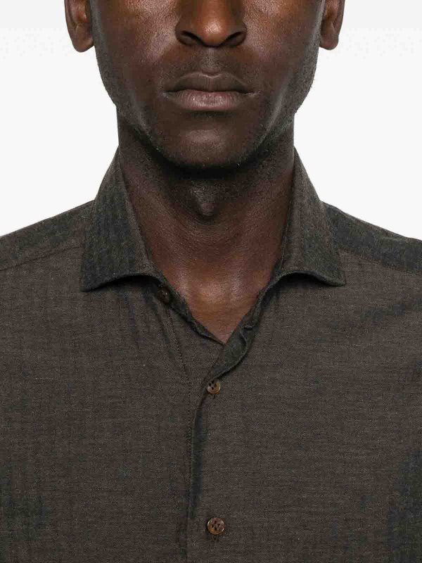 Hemd - Braun shop online: BARBA NAPOLI