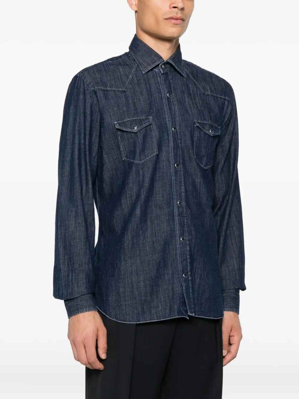 BARBA NAPOLI buy online Camisa - Azul