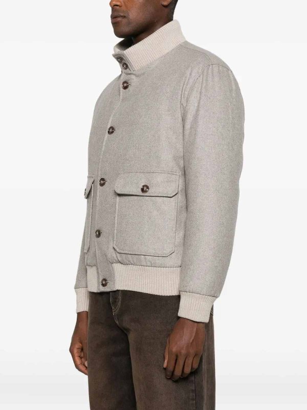 The Best Shops BARBA NAPOLI: Bombers - Bomber - Beige