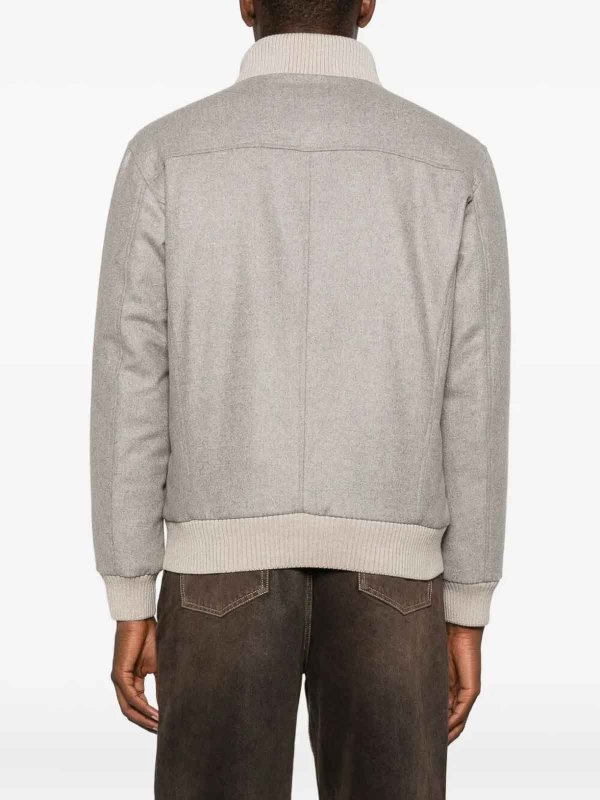 Bomber - Beige shop online: BARBA NAPOLI