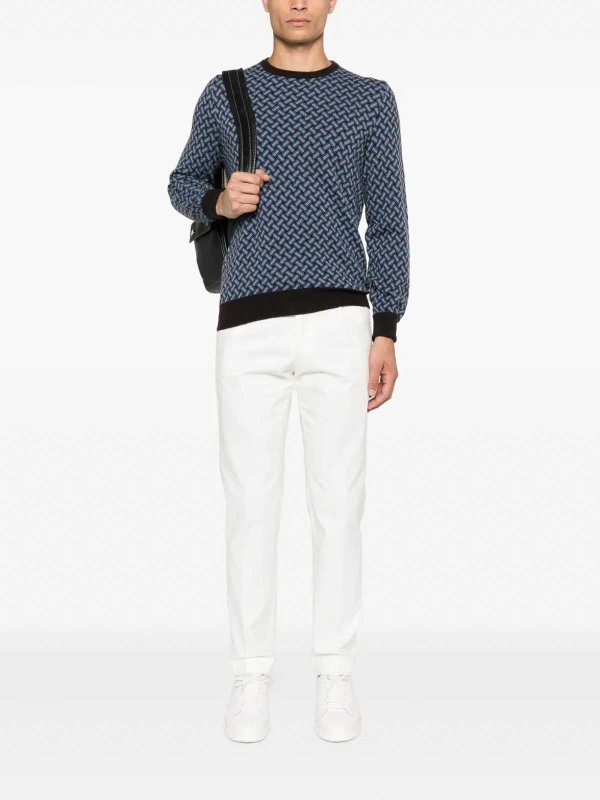 BARBA NAPOLI: カジュアルトラウザー online - カジュアルパンツ - 白