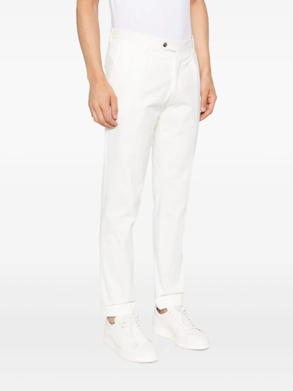 The Best Shops BARBA NAPOLI: カジュアルトラウザー - カジュアルパンツ - 白